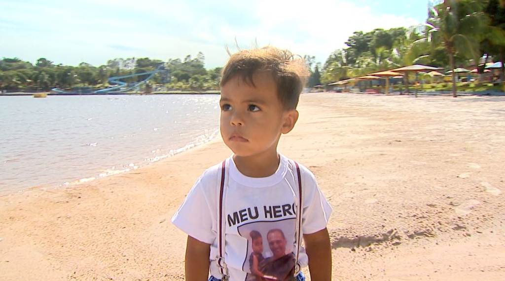 Pm Reencontra Crianca De 1 Ano E 9 Meses Que Salvou De Afogamento Acidadeon Ribeirao Preto