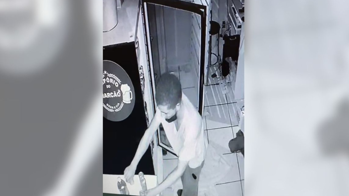 Homem invade restaurante pelo telhado e furta bebidas em Campinas 1