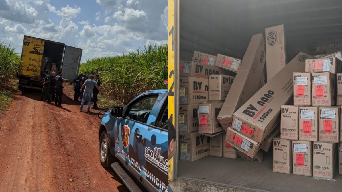 Caminhão roubado é recuperado após vítima cruzar com bandido na pista 1