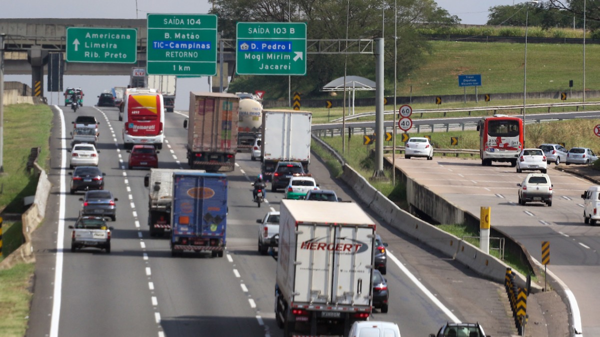 Veja a previsão de movimento nas rodovias da região durante o feriado 1