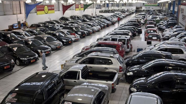 Venda de veículos automotores tem queda de 8,16% em janeiro 1
