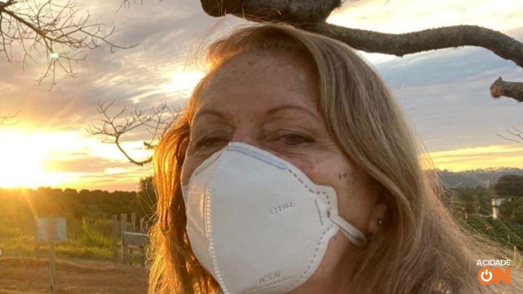 Leonor Zelante, na Paineira Tricentenária